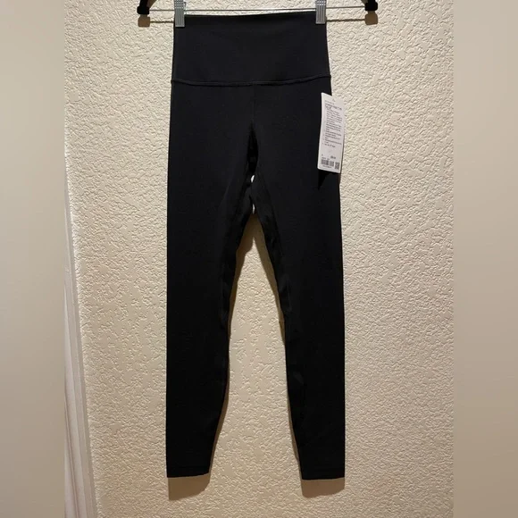 NWT Lululemon Align High Rise Pants leggings 28” in Black Size 4 - Picture 7 of 8